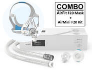 Picture of AirMini F20 Set-Up Kit and AirFit F20 Mask System