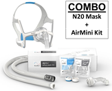 Picture of AirMini N20 Set-Up Kit and AirFit N20 Mask System